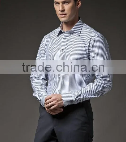 2014 Latest Style Cotton Mens Custom Dress Shirt photo-5