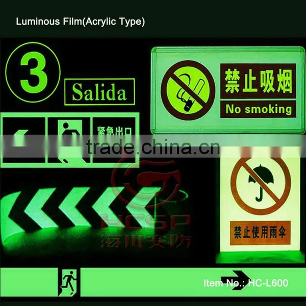 Luminescent Material Tape Film ACRYLIC Surface photo-2