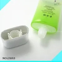 Free Sample PlotGradientColor Cosmetic Packaging Tube With Electroplating Cap photo-3
