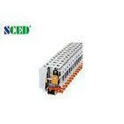 20.0mm Din Rail Mounted Terminal Blocks , High Current PCB Terminal Block 600V 150A