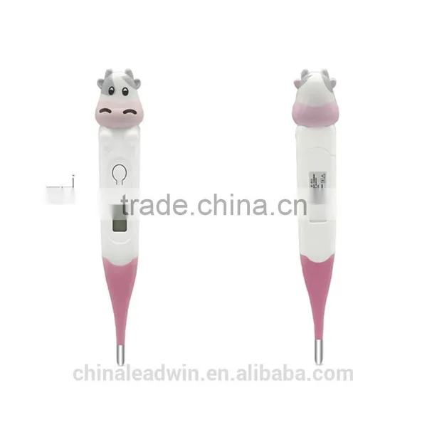 Professional Promotion Waterproof Cute Digital Thermometer With Animal Shape