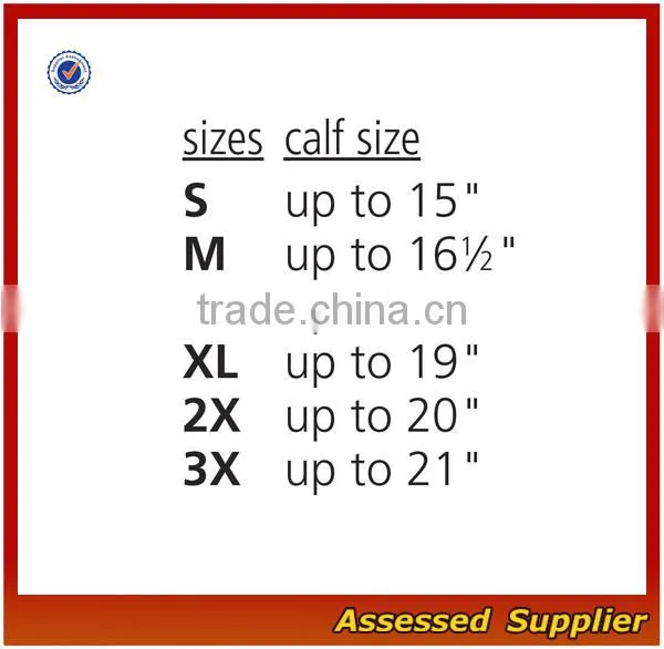 Custom Medical Zipper Compression Sock, Compression Beige Socks, Open Toe Knee Length Calf Sleeves--ZP00114 photo-4