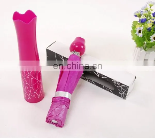 Eco-friendly Rose Handle Bottle Umbrella photo-6