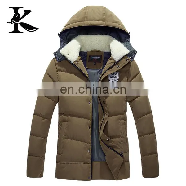 Windbreaker and Waterproof Quilted Down Jacket for Men photo-5
