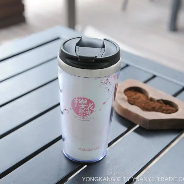 Wholesale Stainless Steel Insulated Double Wall Travel Coffee Mug CUP photo-2