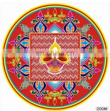 Paper Rangoli Diwali Decoration India Unique Design Home Decor