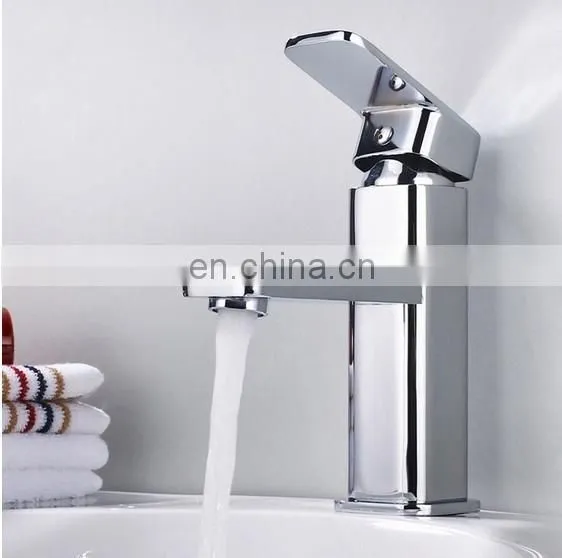 Wholesale Brass High Polished Faucet Mixed Water Tap Bathroom