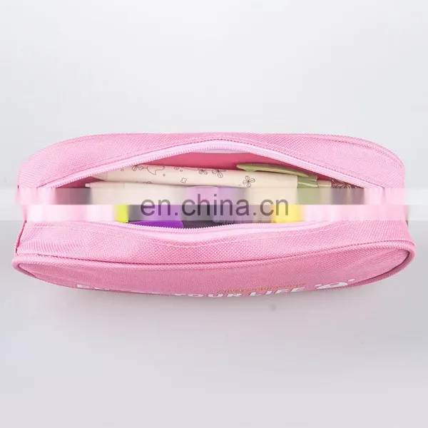 Customized Logo 600D Oxford Cloth Ball Pen Case Promo Gift photo-2