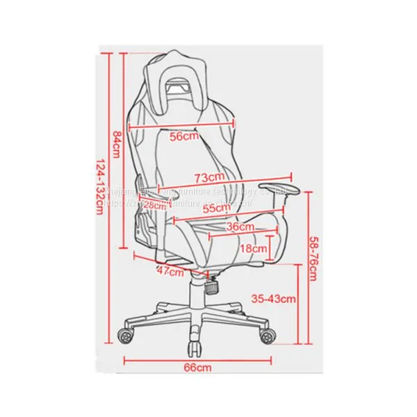 ZX-6609Z OEM Comfort Modern Design Office Professional Metal Gaming Chair photo-3
