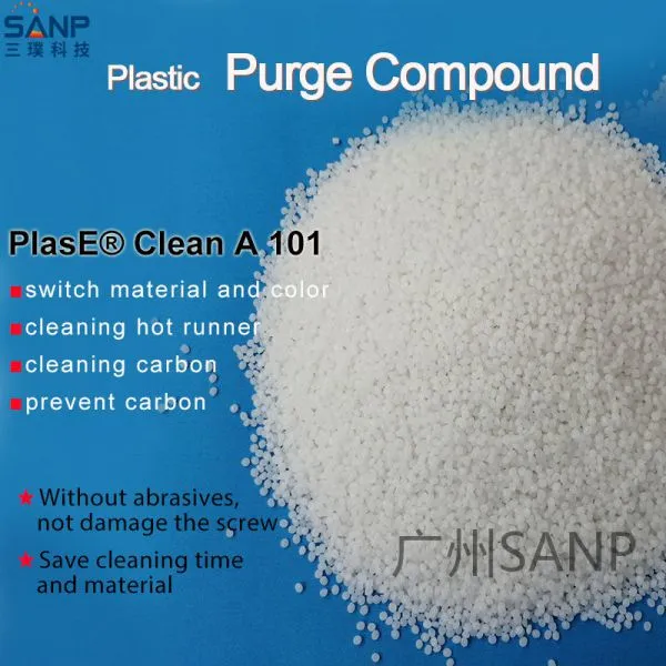 SANP PlasE Clean Injection Purging Compound for Material Change,color Change,carbon Cleaning photo-3