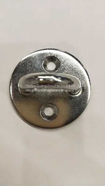 Plate HKS3214 For Sail Boats & Yachts Stainless Steel Round Pad Eye photo-4