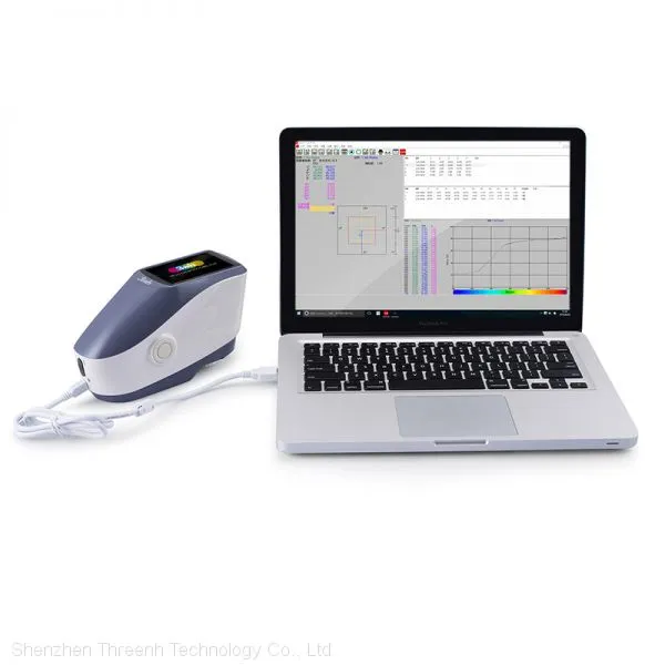 3NH UV Grating Spectrophotometer 8/4mm Aperture High Accuracy Instrument for Plastic Paint Printing Textile photo-2