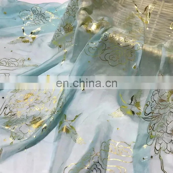 30D Polyester Bronzed Chiffon Fabric photo-6