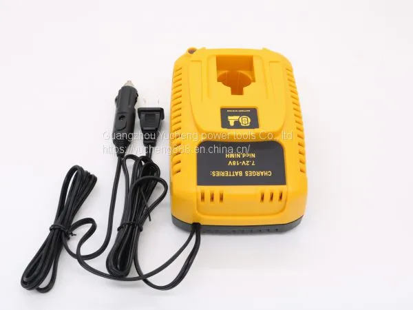 New Design for Dual Function 7.2V~18V DC 2.6A Dewalt Ni-Cd/Ni-Mh AC/DC Wall and Vehicle Charger photo-3