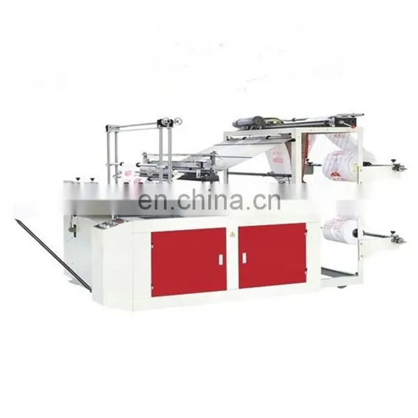Two Four Unwind Rollers Plastic Bottom Sealing Bag Making Machine photo-2
