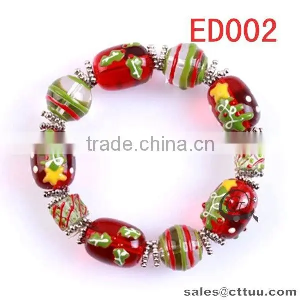 Cheap Stretch Handmade Christmas Bracelet for Holidays photo-5