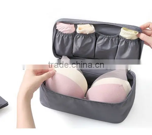 Portable Travel Drawer Dividers Closet Organizers Bra Underwear Storage Bag photo-4