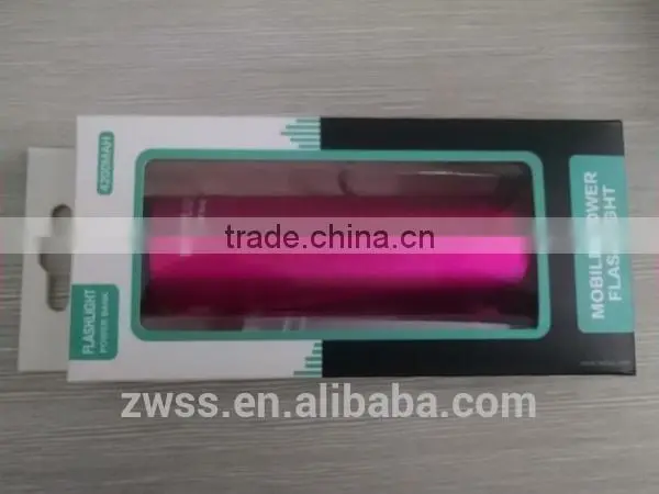 Beautiful LED Rechargeable Torch With Power Bank photo-2