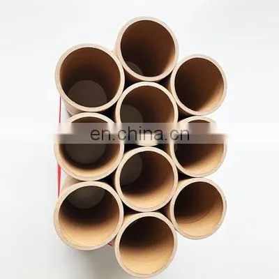 Cardboard Various Sizes Brown Kraft Paper Tube Textile Use Paper Core photo-4