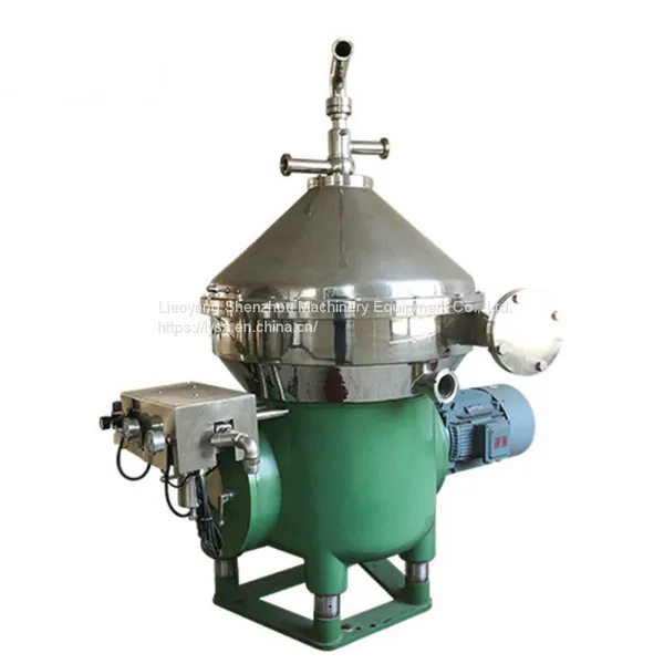 Disk Stack Industrial Oil Separator PLC Program Control For Land Station Purification