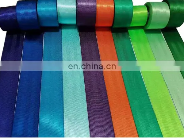 High Quality Polyester Webbing 47mm 2 Inch For Airplane Car Seat Belt High Tenacity Fabric FDY Durable Woven Webbing Strap Tape photo-5