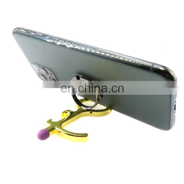 Low MOQ Manufacturer Customised Logo Keychain Gift No Touch Door Opener Bottle Opener Phone Holder photo-5