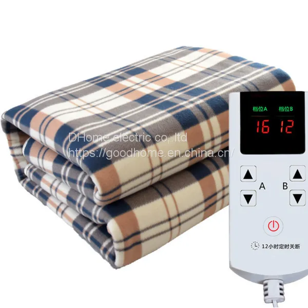Britische Plaid-Wasserdecke, elektrische Decke, Doppelbett, Doppelsteuerung, Haushaltswasserumlaufplatte (Wechat: 13510231336)