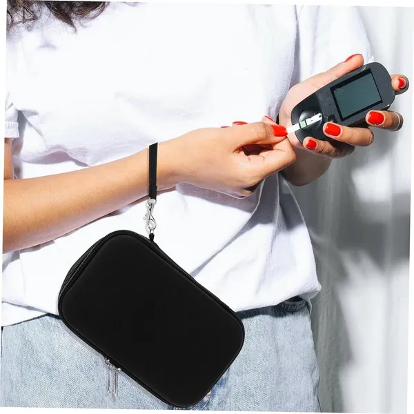 Travel Cooler Bag Insulin Cooler Pack Medicine Pouch Insulin Cooling Bag Insulin Bag Travel Cooling Case Cooler Bag Travel Cooler Bag Oxford Cloth Carry Storage Box Diabetic Bag photo-4