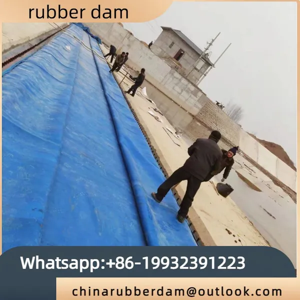 Whole Slope Landscape Ecological Rubber Dam Spot Circular Rubber Dam photo-2