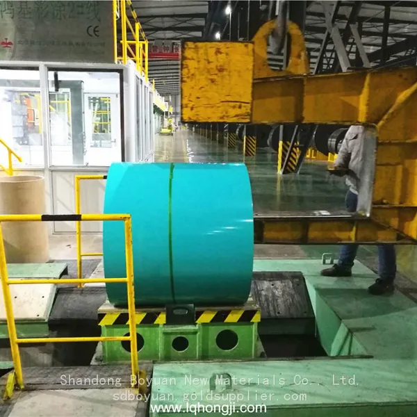 Chrome-free, fingerprint-resistant aluminium-zinc coils Eco-friendly process Food machine contact grade (SGS certified)
