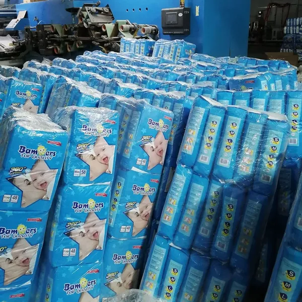 Private Label Free Sanitary Baby Diaper Baby Diaper Pants Wholesal Chinaese Moms Babies Diaper photo-3