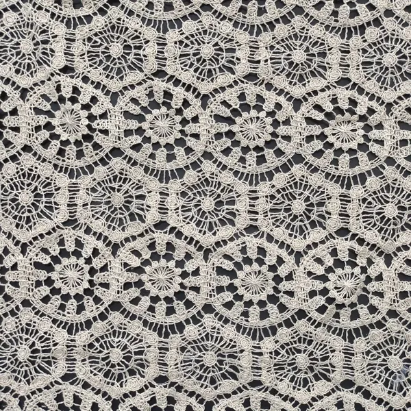 XP3968 Embroidered Cord Lace Fabric Apparel Trim Fabrics photo-2