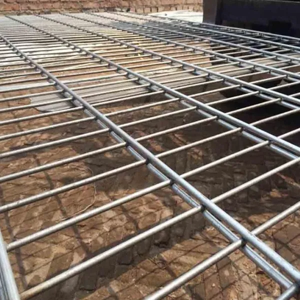 Hot Dipped Galvanized Double Wire Fence Anti Climb Twin Wire Mesh Panel photo-2