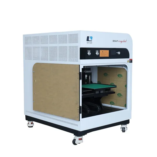 Holy Laser 2D 3D Crystal Photo Engraver Customized Portrait for Pet Friend on Glass & Acrylic Laser Engraving Machine Cube Glass photo-2