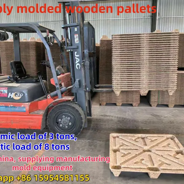 Export-Grade Molded Wood Pallet (Fumigation-Free) — ISPM 15 Certified — 4-Way Entry photo-3