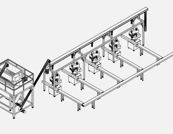 Fully Automatic Powder Canning and Bagging Complete Production Line