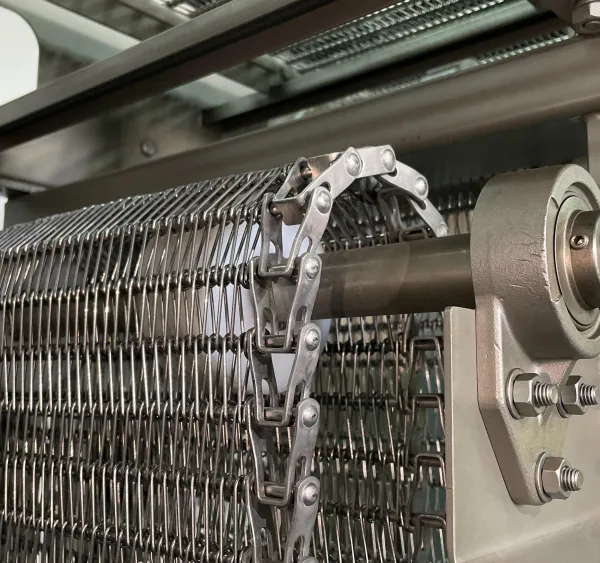 Spiral Chain Mesh With High Temperature Resistant 304 Stainless Steel Wire Mesh Conveyor Belt photo-5