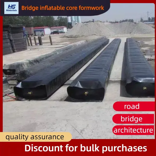 High Strength Bridge Inflatable Core Mold Reusable Rubber Culvert Balloon for Concrete Hollow Beam Formwork photo-5