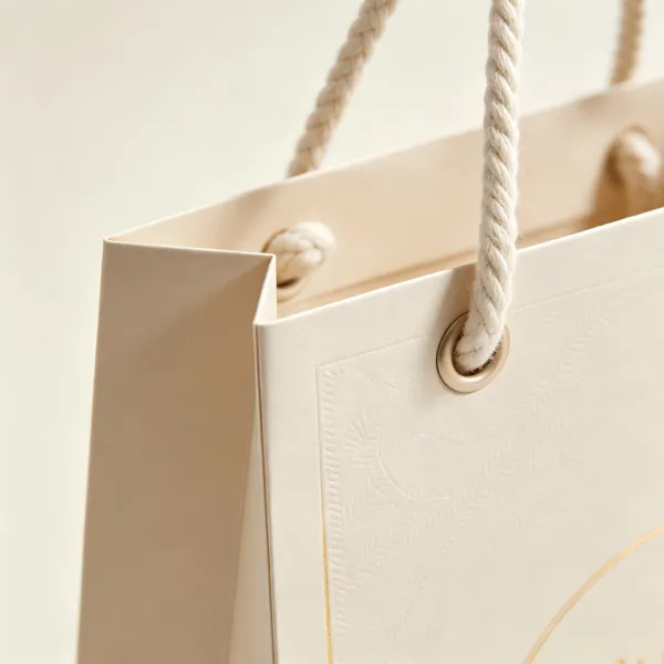 Luxury Custom Paper Shopping Bag With Logo photo-4