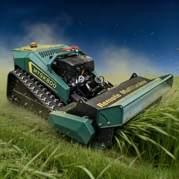 Remote Controlled Flail Mower Operator-Free Slope Mowing Solution for Orchards & Nature Reserves