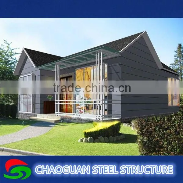 Luxury Light Steel Frame Prefabricated House and Villa for Sale photo-5