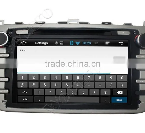 Top Version Android 4.4.4 Car Dvd 8" 2 Din for Mazda 6 Car Audio System Radio Gps 1080p 2008-2012 photo-3