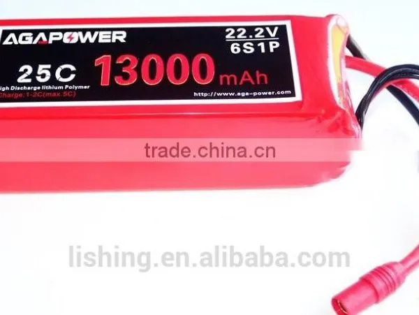 AGA POWER RC Lipo Battery, 22.2V 22000mah for DJI Drone FPV Multirotors, With XT150&AS150 Connectors photo-3