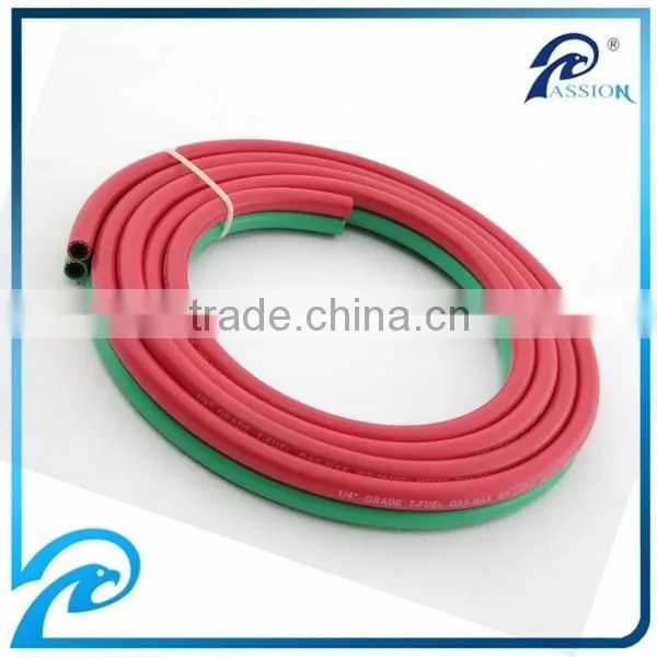 Braided Synthetic Polyester Thread Reinforced Oxygen Acetylene Twin Hose for Gas Soldering photo-2