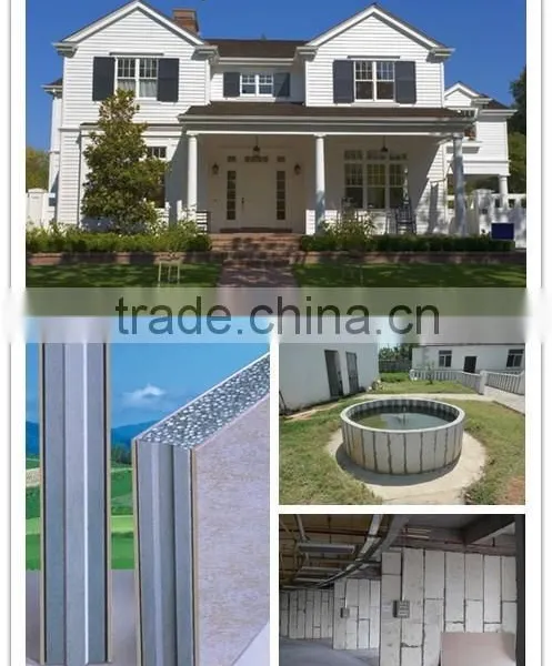 Easy Installation EPS Cement Wall Panel Fire Retardant Wall Panels
