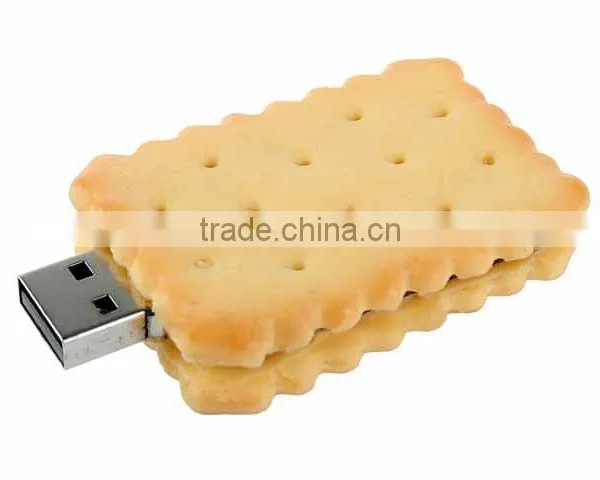 Biscuit Shaped Usb Memory Sticks With Gift Package photo-2