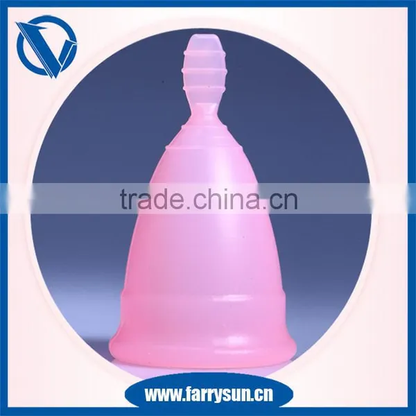 2016 HOT SALE 100% Platinum Medical Silicone Lady Menstrual Cups Reusable Lady Menstrual Period Cup photo-2