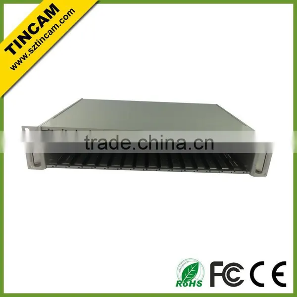 2U 16slots Fiber Rack With Dual Power AC220V+AC220V photo-6