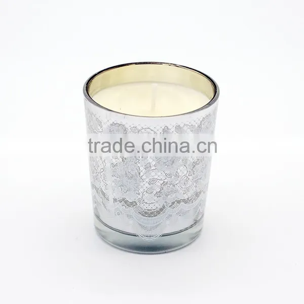 Electroplating Silver Scented Candle/perfumer Candle/aroma Candle photo-3
