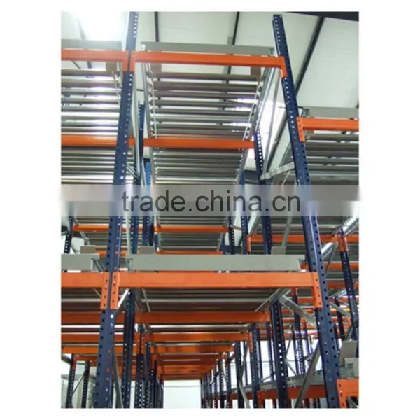 Warehouae Storage Shelving Push Back Pallet Racking photo-3
